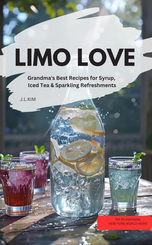 LIMO LOVE - Grandma's Best Recipes for Syrup, Iced Tea & Sparkling Refreshments