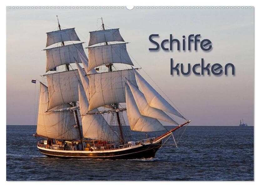Schiffe kucken (Wandkalender 2026 DIN A2 quer), CALVENDO Monatskalender
