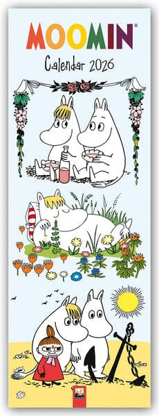 Moomin Slim Calendar 2026 (Art Calendar)