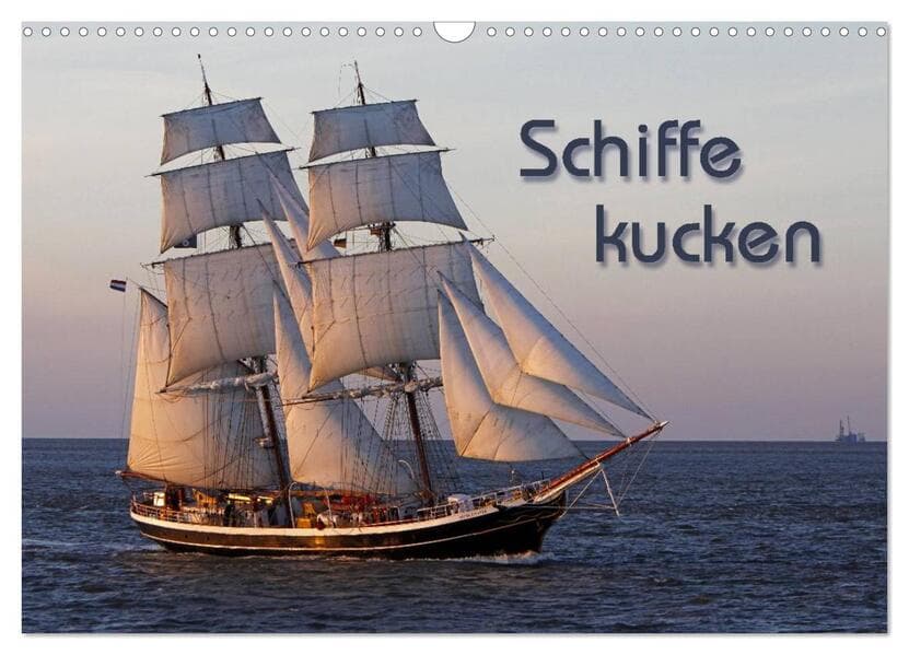 Schiffe kucken (Wandkalender 2026 DIN A3 quer), CALVENDO Monatskalender