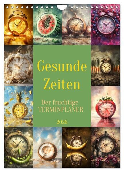 Gesunde Zeiten (Wandkalender 2026 DIN A4 hoch), CALVENDO Monatskalender