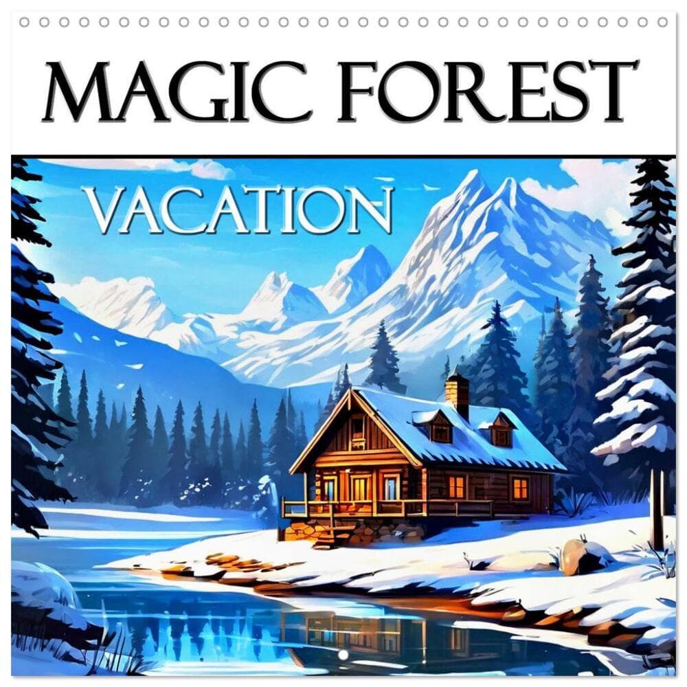 Magic Forest - Vacation (Wall Calendar 2026 12 × 12 Inch) CALVENDO 12 Month Wall Calendar
