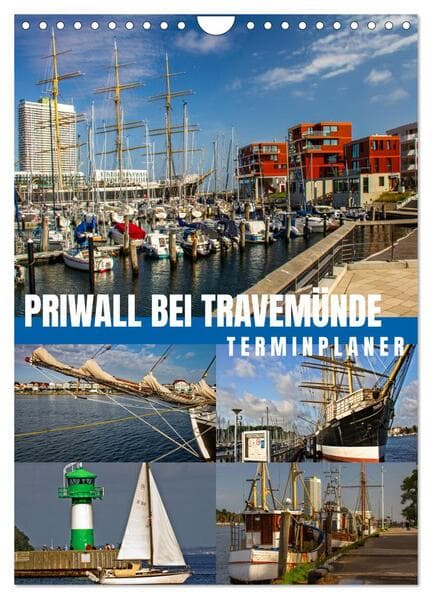 Priwall bei Travemünde - Terminplaner (Wandkalender 2026 DIN A4 hoch), CALVENDO Monatskalender