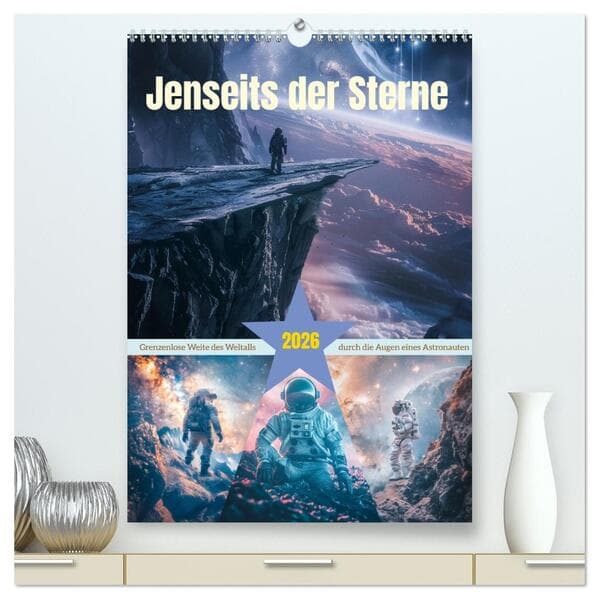 Jenseits der Sterne (hochwertiger Premium Wandkalender 2026 DIN A2 hoch), Kunstdruck in Hochglanz