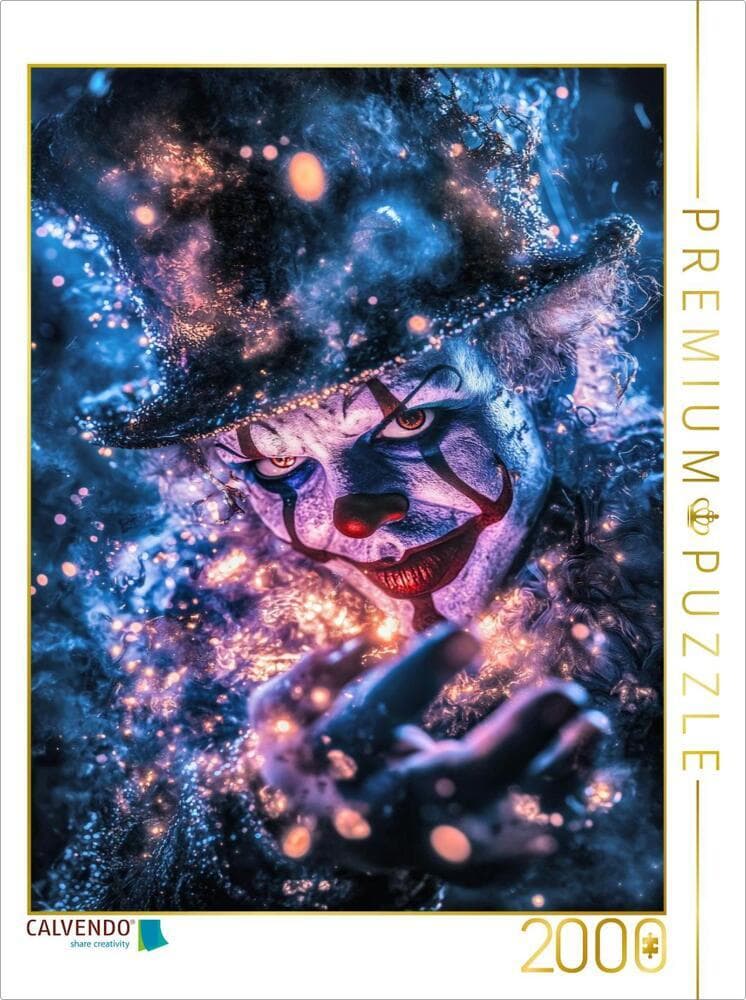 CALVENDO Puzzle Seine Schminke war Blut, seine Lache war echt | 2000 Teile Lege-Größe 90x67cm Foto-P