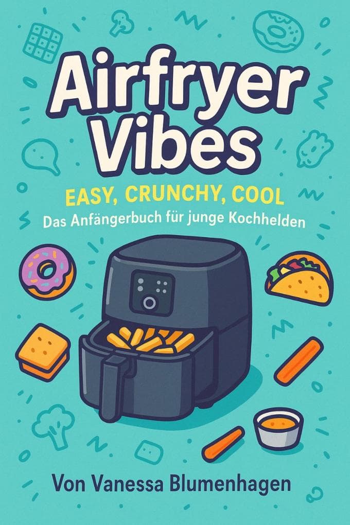 Airfryer Vibes - Easy, Crunchy, Cool: Das Anfängerbuch für junge Kochhelden