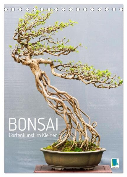 Bonsai: Gartenkunst im Kleinen (Tischkalender 2026 DIN A5 hoch), CALVENDO Monatskalender
