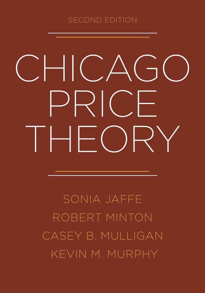 Chicago Price Theory, Second Edition