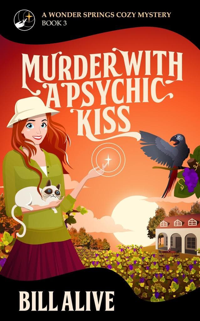 Murder With a Psychic Kiss (A Wonder Springs Cozy Mystery, #3)