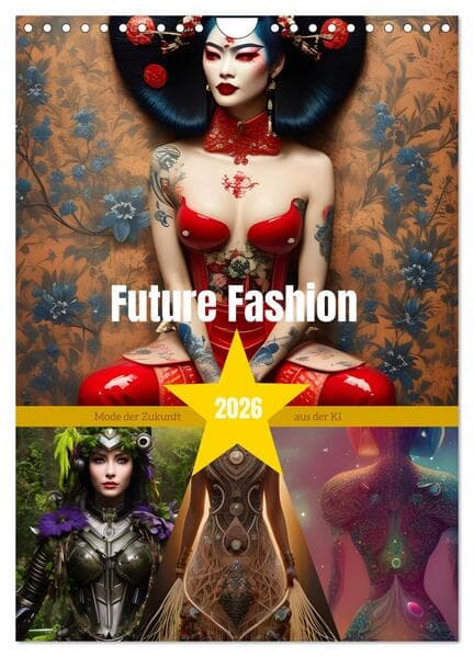 Future Fashion (Wandkalender 2026 DIN A4 hoch), CALVENDO Monatskalender