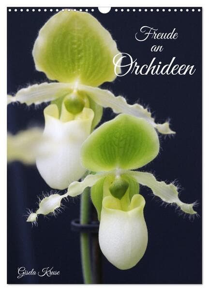Freude an Orchideen (Wandkalender 2026 DIN A3 hoch), CALVENDO Monatskalender