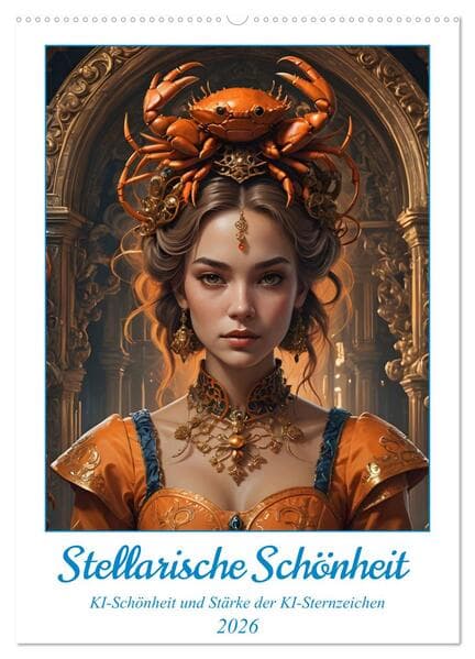 Stellarische Schönheit (Wandkalender 2026 DIN A2 hoch), CALVENDO Monatskalender