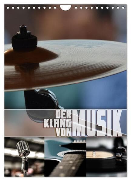 Der Klang von Musik (Wandkalender 2026 DIN A4 hoch), CALVENDO Monatskalender