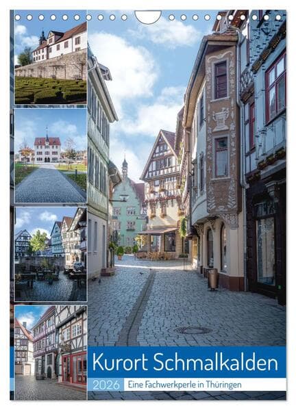Kurort Schmalkalden (Wandkalender 2026 DIN A4 hoch), CALVENDO Monatskalender