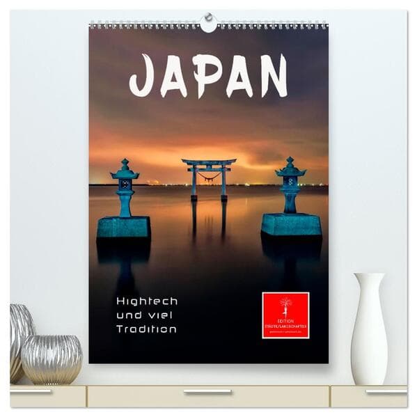 Japan - Hightech und viel Tradition (hochwertiger Premium Wandkalender 2026 DIN A2 hoch), Kunstdruck