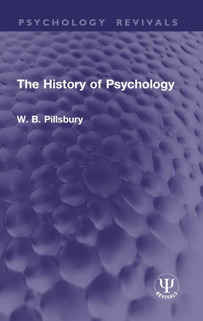 The History of Psychology