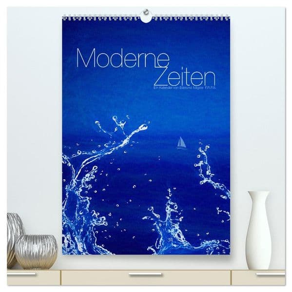 Moderne Zeiten (hochwertiger Premium Wandkalender 2026 DIN A2 hoch), Kunstdruck in Hochglanz: Zeitgenössische Werke des Fotografen Edmund Nägele F.R.P.S.