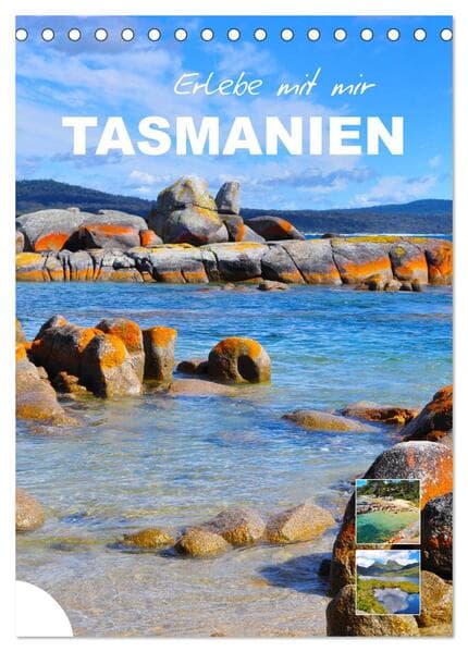 Erlebe mit mir Tasmanien (Tischkalender 2026 DIN A5 hoch), CALVENDO Monatskalender