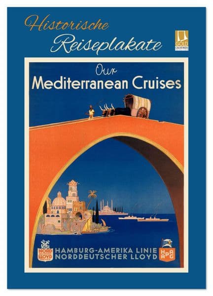 Historische Reiseplakate (Wandkalender 2026 DIN A4 hoch), CALVENDO Monatskalender