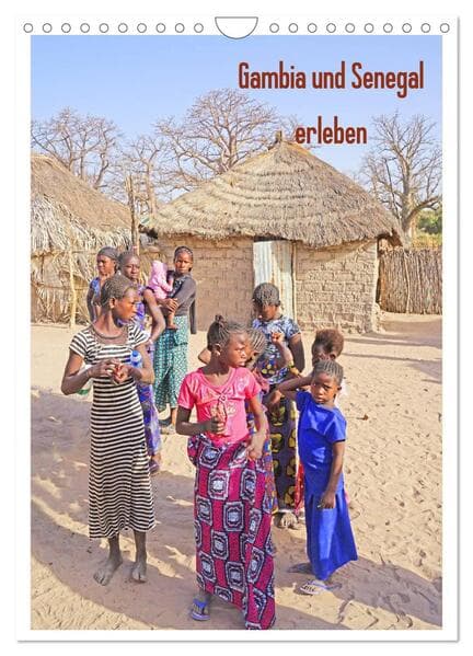 Gambia und Senegal erleben (Wandkalender 2026 DIN A4 hoch), CALVENDO Monatskalender