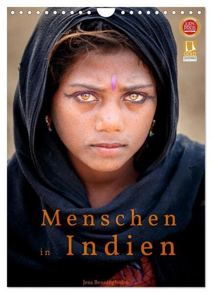 Menschen in Indien (Wandkalender 2026 DIN A4 hoch), CALVENDO Monatskalender