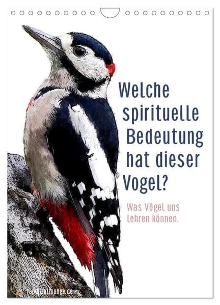 Welche spirituelle Bedeutung hat dieser Vogel? (Wandkalender 2026 DIN A4 hoch), CALVENDO Monatskalender