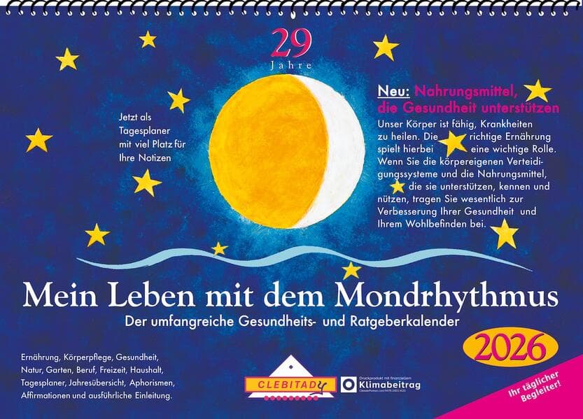 Mein Leben mit dem Mondrhythmus 2026
