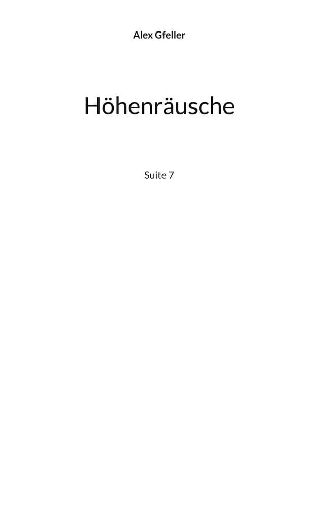 Höhenräusche
