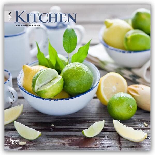 Kitchen - Küchenkalender 2026 - 16-Monatskalender