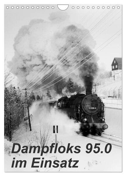 Dampfloks 95.0 im Einsatz (Wandkalender 2026 DIN A4 hoch), CALVENDO Monatskalender