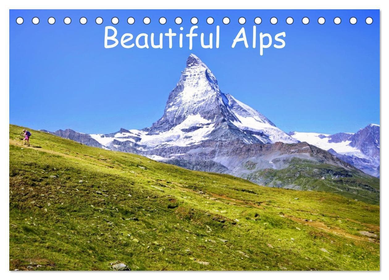 Beautiful Alps (Desk Calendar 2026 DIN A5 landscape), CALVENDO 12 Month DeskCalendar