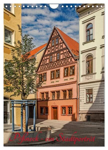 Pößneck - ein Stadtporträt (Wandkalender 2026 DIN A4 hoch), CALVENDO Monatskalender