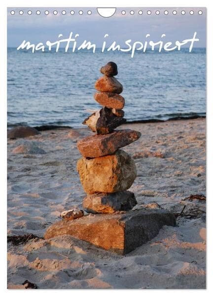 maritim inspiriert / Geburtstagskalender (Wandkalender 2026 DIN A4 hoch), CALVENDO Monatskalender