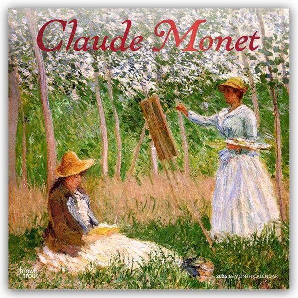 Claude Monet 2026 - 16-Monatskalender