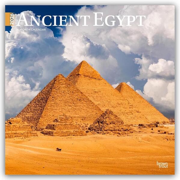 Ancient Egypt - Altes Ägypten 2026 - 16-Monatskalender