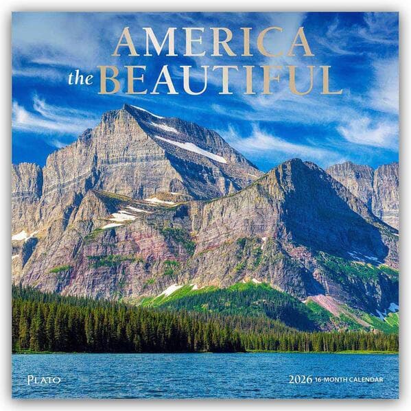 American the Beautiful - Schönes Amerika 2026 - 16-Monatskalender