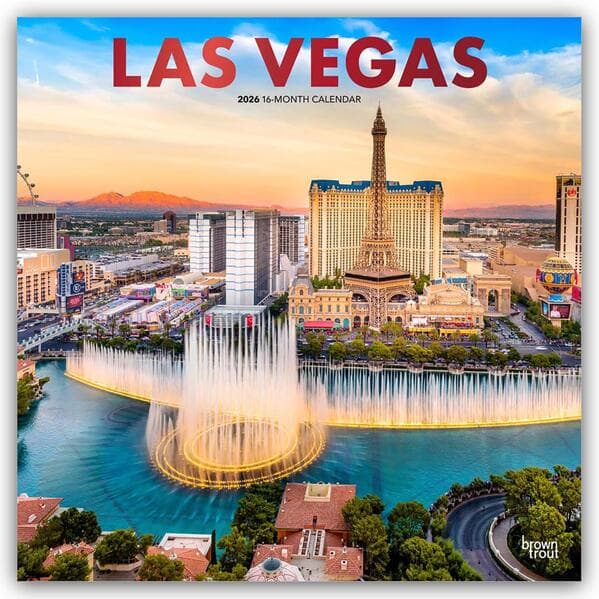 Las Vegas 2026 - 16-Monatskalender
