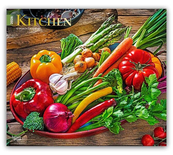 Kitchen - Küchenkalender 2026 - 16-Monatskalender im Deluxe-Format