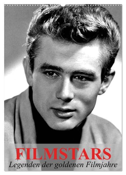 Filmstars - Legenden der goldenen Filmjahre (Wandkalender 2026 DIN A2 hoch), CALVENDO Monatskalender