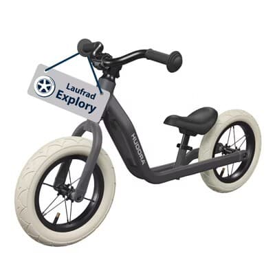 HUDORA 10937 - Laufrad Up 12" cyan / midnight