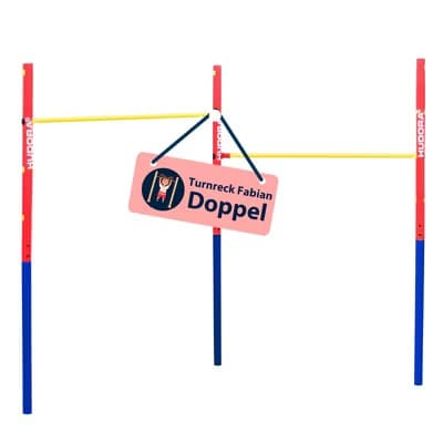 HUDORA 64004 - Turnreck Fabian Doppel, Turnstange