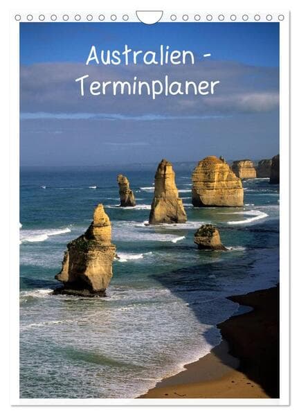 Australien - Terminplaner (Wandkalender 2026 DIN A4 hoch), CALVENDO Monatskalender