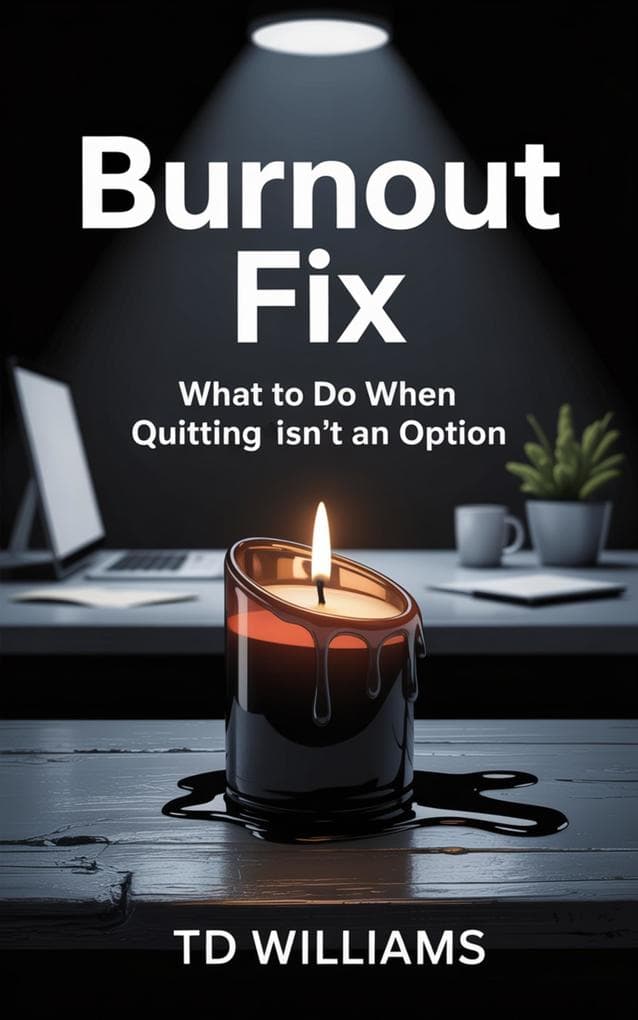 Burnout Fix: What to Do When Quitting Isn't an Option (Management Blueprint, #3)