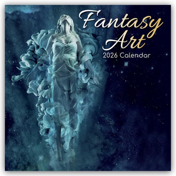 Fantasy Art - Fantasy Kunst 2026 - 16-Monatskalender