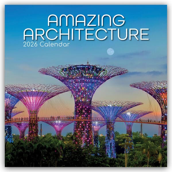 Amazing Architecture - Atemberaubende Architektur 2026 - 16-Monatskalender