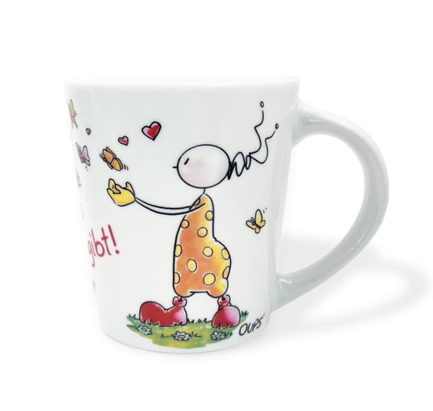 Oups Porzellan-Tasse