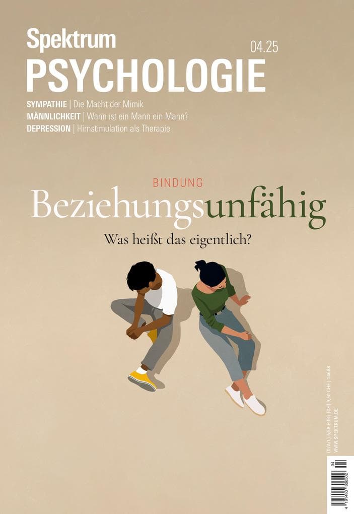 Spektrum Psychologie 4/2025 - Beziehungsunfähig