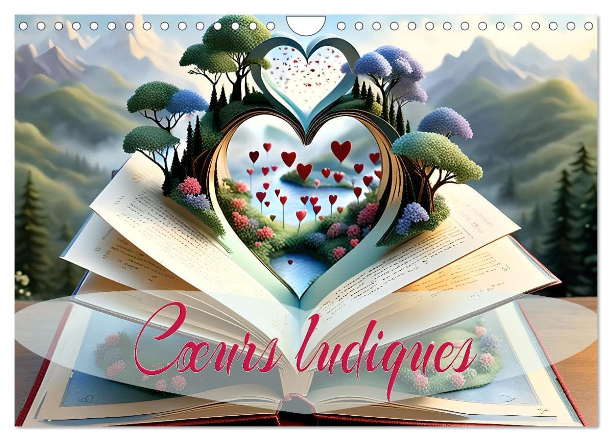 Curs ludiques (Calendrier mural 2026 DIN A4 vertical), CALVENDO calendrier mensuel
