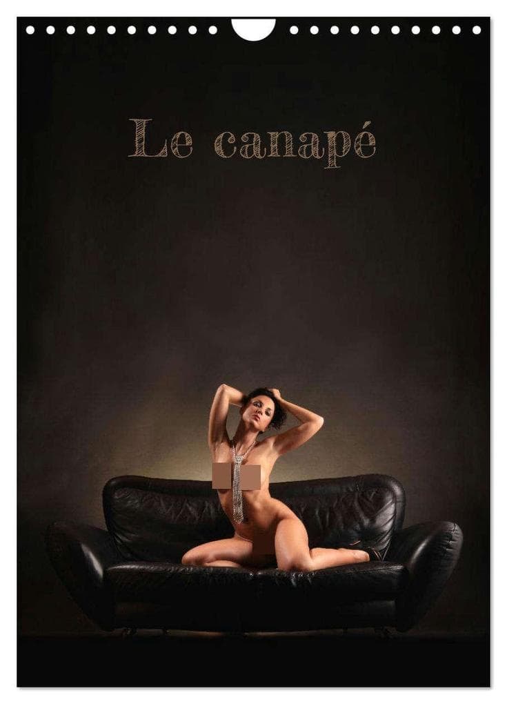 Le canapé (Calendrier mural 2026 DIN A4 horizontal), CALVENDO calendrier mensuel