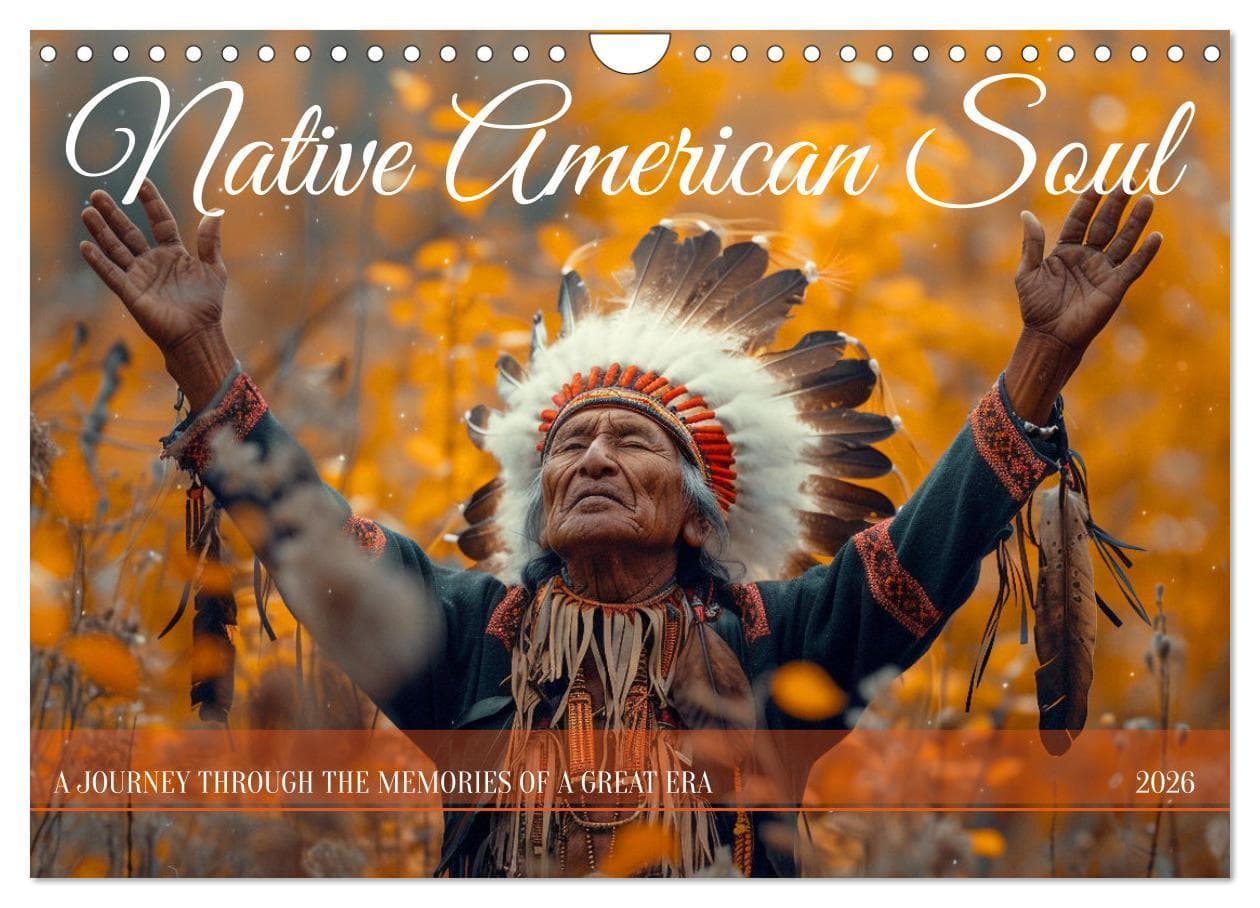Native American Soul (Wall Calendar 2026 DIN A4 landscape), CALVENDO 12 Month Wall Calendar